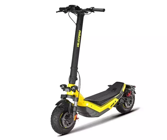 Электросамокат Velocifero ONE-X 500W*2 (Желтый)