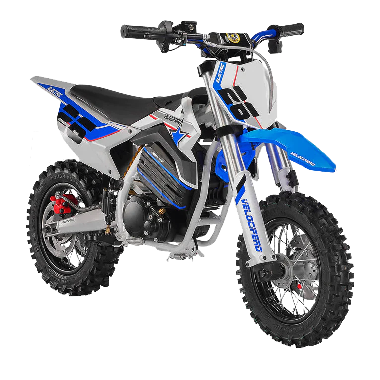 Детский электромотоцикл Velocifero KIDS BIKE 14-12 (1000W) - Yellow
