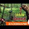 Электросамокат Zaxboard Grizly V2 Aqua (Черный) видеообзор