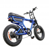 Электровелосипед Scrambler X pro 20 дюйм 48V25А 1000W (синий глянцевый)